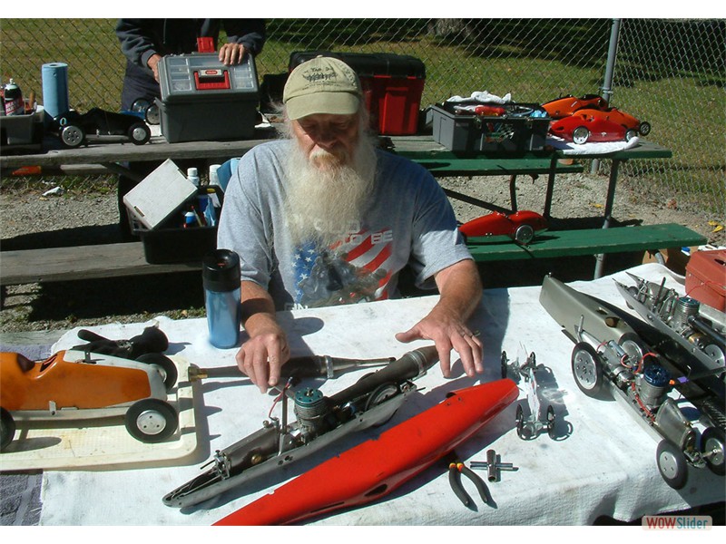 Ed Spencer With His FTLPicco WMCR 10cc Car Oct 8-9