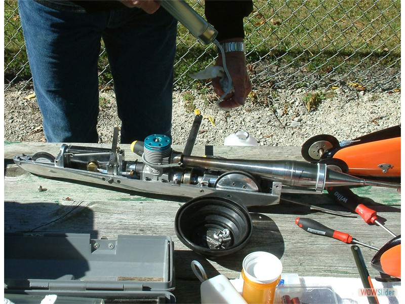 Ron Hesskamp's Picco-Powered FTL WMCR 10cc Car Oct 8-9