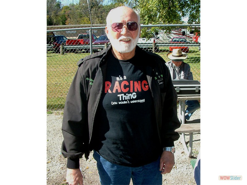Ron Hesskamp's Shirt Says It All! Oct 8-9